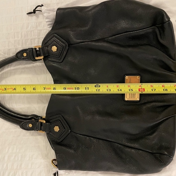 Marc By Marc Jacobs Classic Q Fran Black Pebbled Leather - Picture 3 of 16